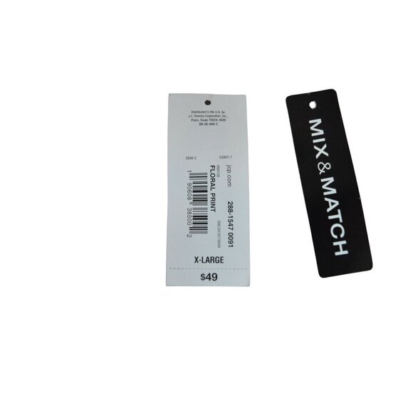 Ana Mix & Match Floral Print Halter Swim Top X Large - Picture 5 of 7